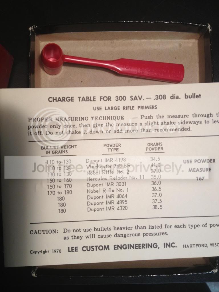 Lee Loader Charge Table 24hourcampfire